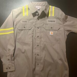Carhartt collar button up